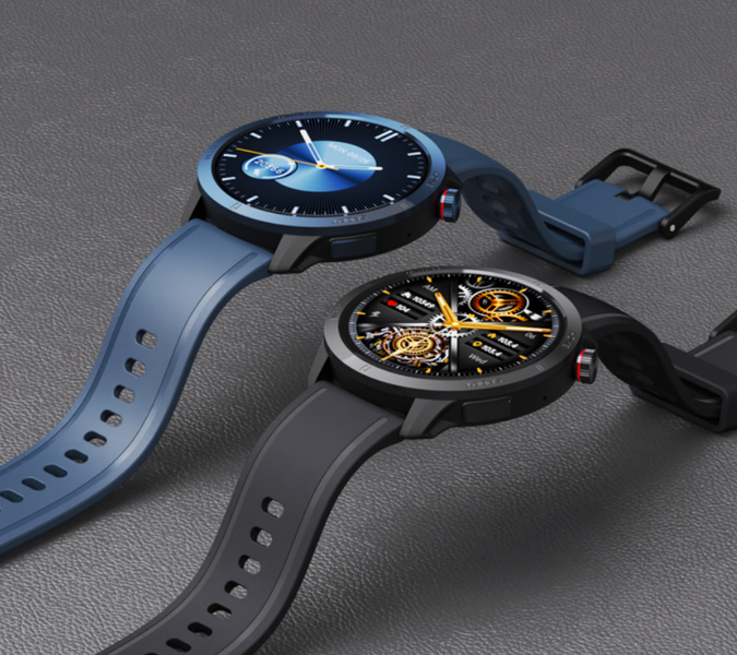 Smartwatch zegarek Rubicon męski RNCF14 czarny tryby sportowe 2023