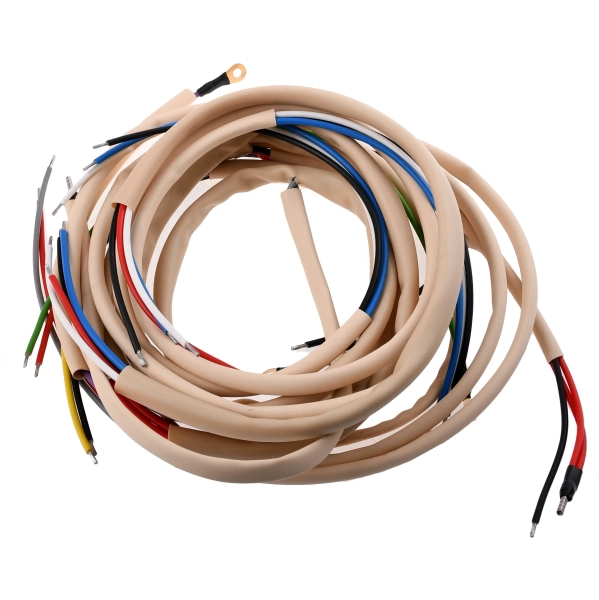 Instalacja elektryczna wiązka Simson AWO 425 Tourist kremowa Delux schemat