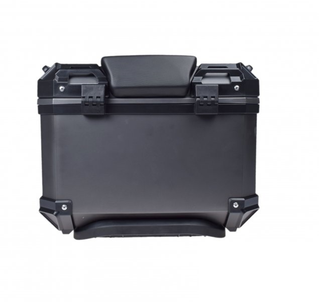 Kufer centralny titanium szary duży Awina 45l 43.5x38x34cm