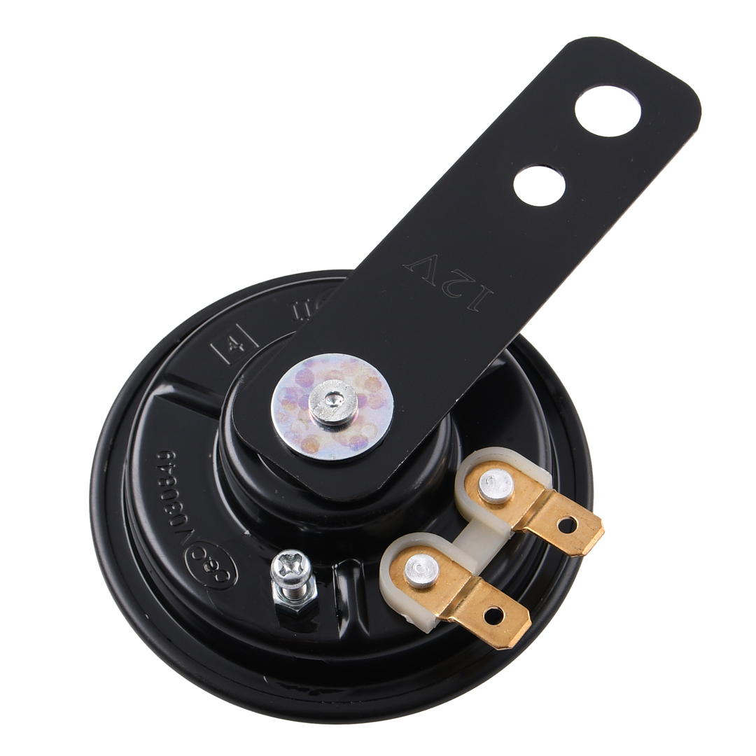 Klakson sygnał dźwiękowy 12V uniwersalny czarny DPR Classic