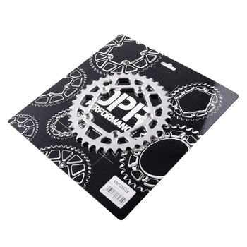 Zębatka tył 38z 420 aluminiowa srebrna Simson S53 DPR Performance