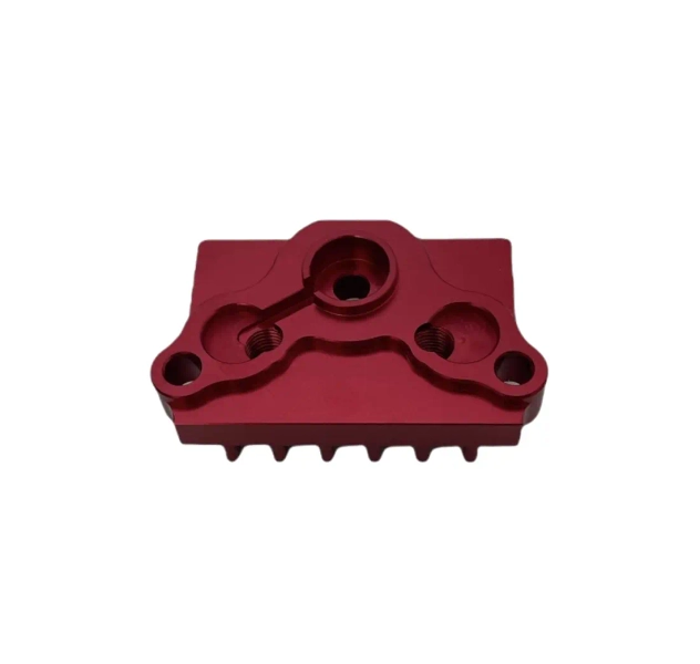 Adapter do chłodnicy czerwony pitbike MRF 120 140 Kayo 125 140 Pitgang RXF