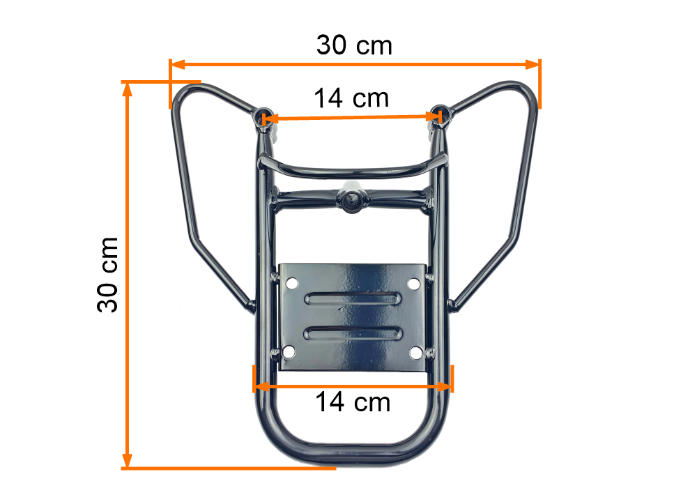 Bagażnik skuter gy6 4t Galox Wiki Zibo Gallus Fox Router Zipp Junak Quest