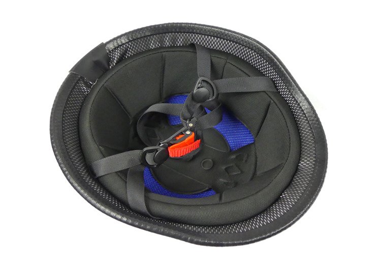 Kask Otwarty Hełm Niemiecki Czarny Mat Awina