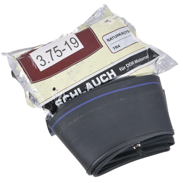 Dętka 3,75x19 wentyl typ TR4 IFA Niemcy SHL Dniepr Ural Junak K750 AWO