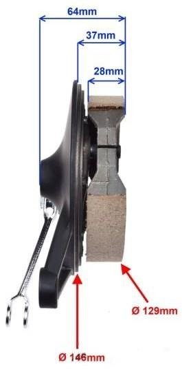 Junak 901 901S 902 Pokrywa Szczęk Tył