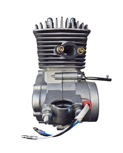 Silnik spalinowy 80cc rowerowy kompletny do ramy rowerowej typu V 26 cali