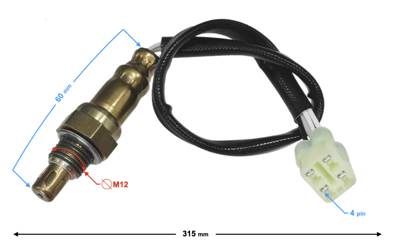Sonda lambda skuter Barton Scalpel