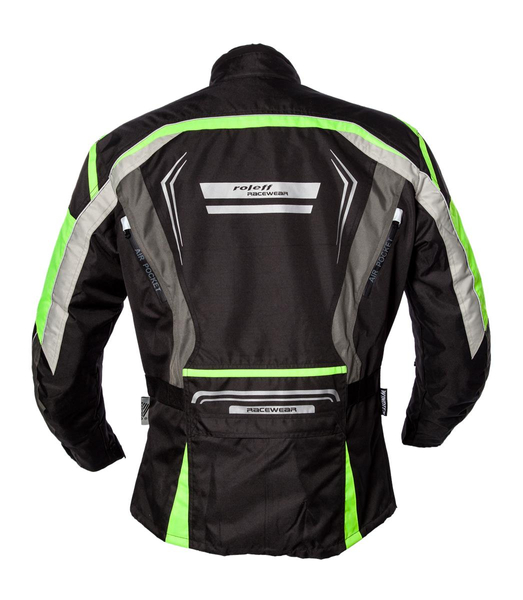 ROLEFF Kurtka Motocyklowa Tekstylna Długa Wind-Tex