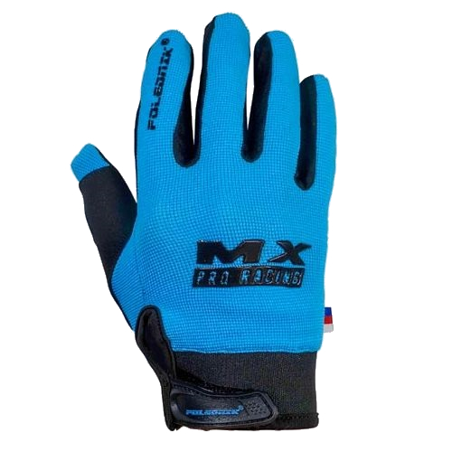 Polednik rękawice niebieskie cross model MX Pro Evo junior dziecięce