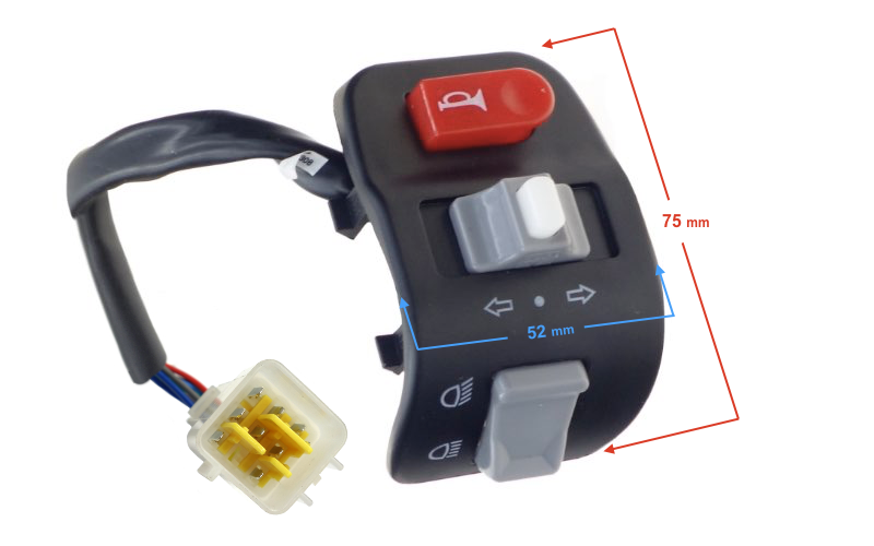 Przełącznik zespolony lewy skutera Barton E Energy