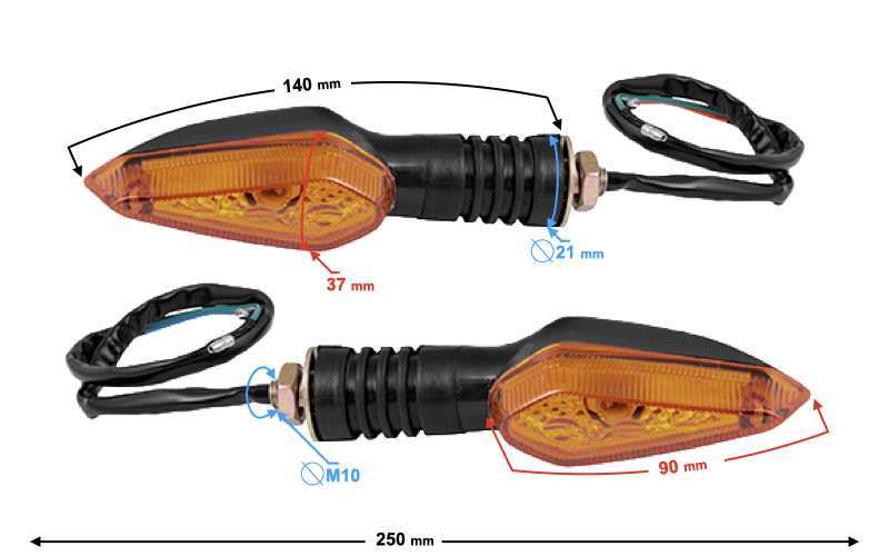 Kierunkowskazy przednie Barton Fighter 2018