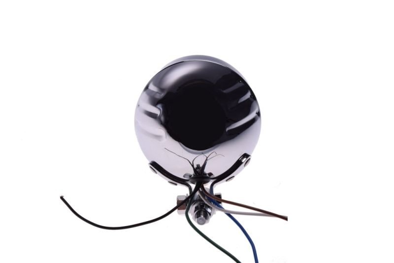 Lampa przód Light Bar Chrom 108mm H4 Homologacja