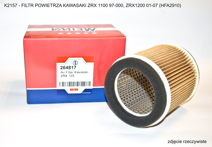 MIW Meiwa filtr powietrza Kawasaki ZRX 1100 97-00, ZRX 1200 01-07 (HFA2910)