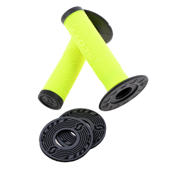 Guma manetki Scott SX II czarno żółte fluo komplet