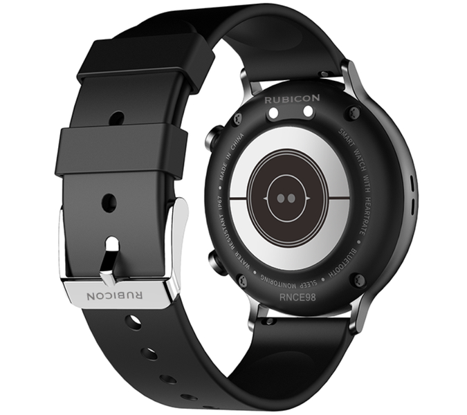 Smartwatch zegarek Rubicon RNCE98 czarny Bluetooth