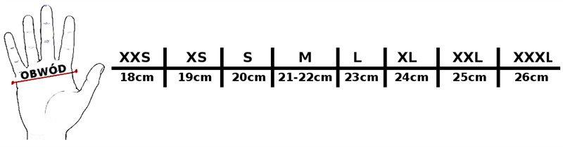 Rękawice motocyklowe sportowe pgs red black white