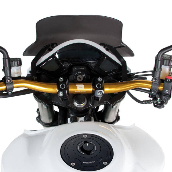 Barracuda kierownica motocyklowa 22mm złota Street Naked