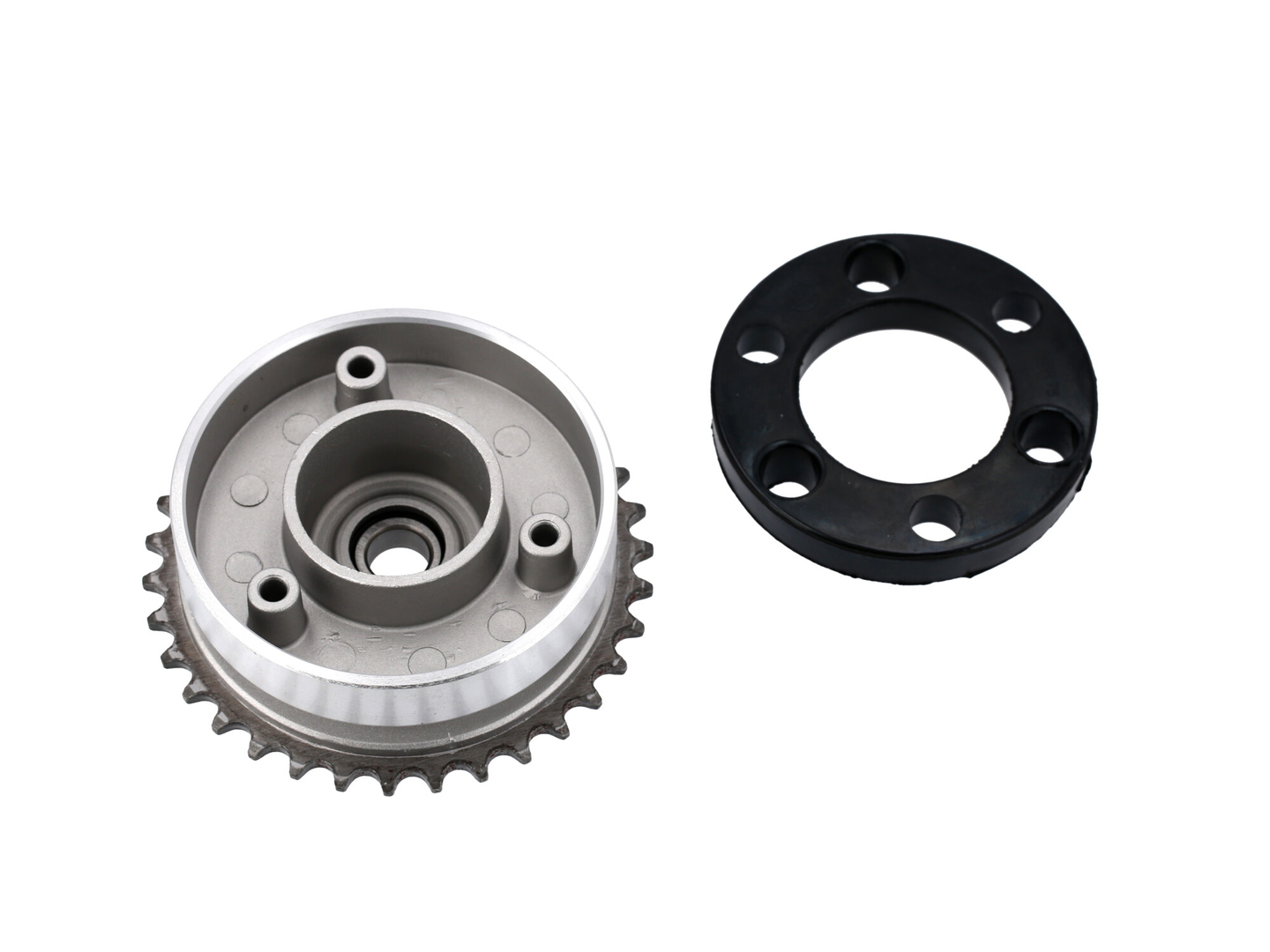 Zestaw napędowy osłona łańcuch zębatka przód tył oś koła Simson S51 MZA