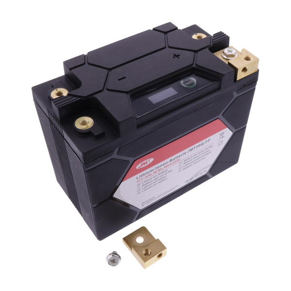 Akumulator litowo-jonowy JMT JMT30Q-FP 96Wh ze wskaźnikiem wodoodporny Harley Davidson