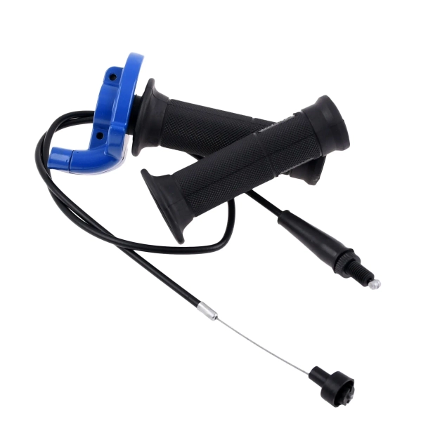 Rolgaz rollgaz uniwersalny niebieski + gumy manetki Racing Force