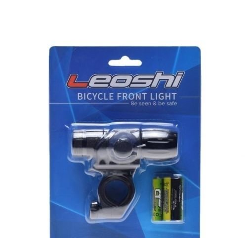 Lampa rowerowa przód 1 led aluminiowa 3 tryby