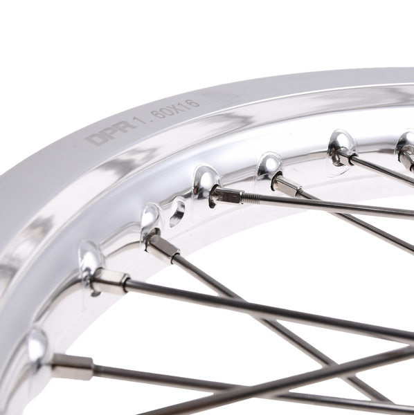 Koło jezdne 1,60x16 Simson S51 alu szprychy inox DPR