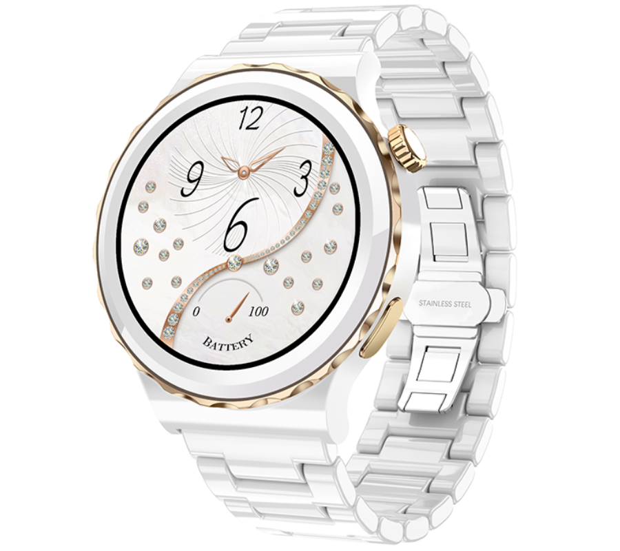 Smartwatch zegarek Rubicon damski RNCE92 tryby sportowe tętno kroki SMS sen