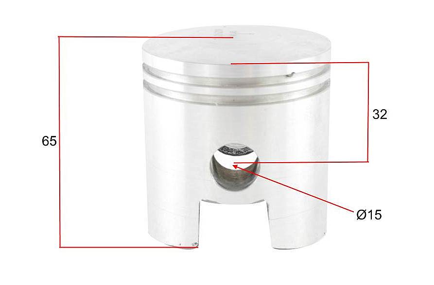 Tłok 2 szlif R2 62,00mm SHL 175