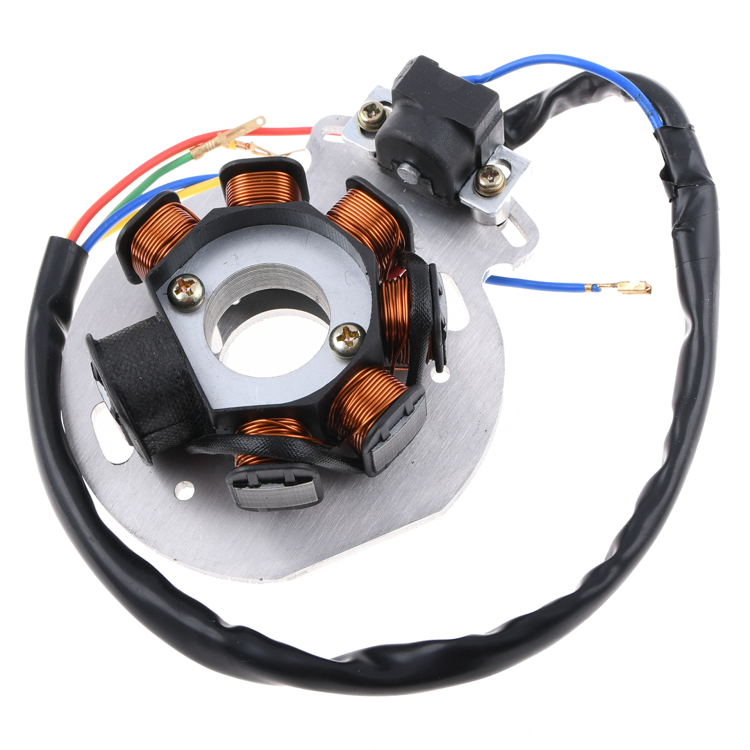 Zapłon bezstykowy CDI 12V cewka moduł stator Jawa CZ 175 polska instrukcja