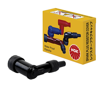 NGK fajka zapłonowa świece ebonitowa kątowa (90) kolor czarny NR 8330 LB01F