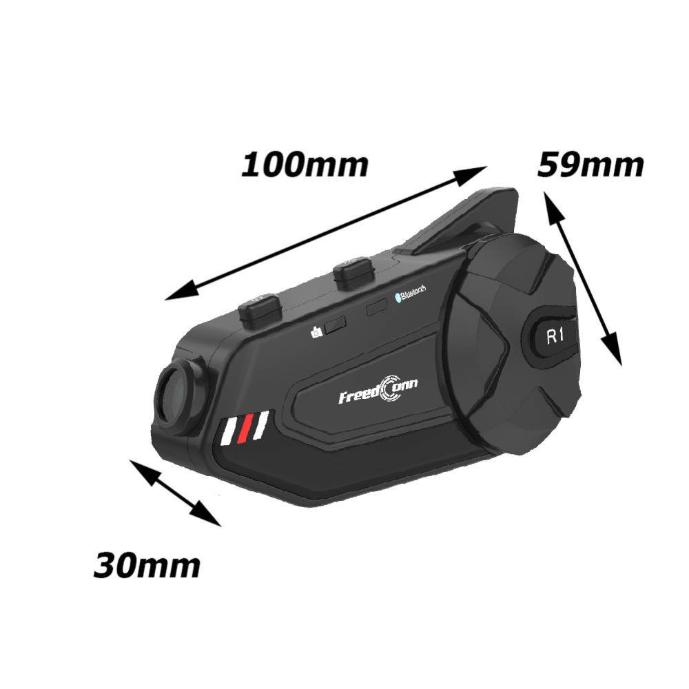 FreedConn Interkom Motocyklowy R1 Plus Bluetooth