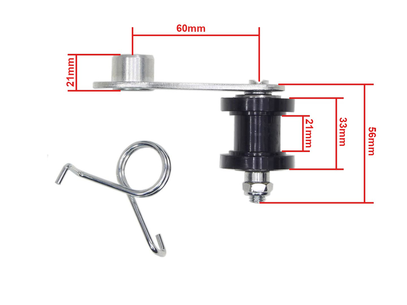 Napinacz łańcucha napędowego atv cross quad 125