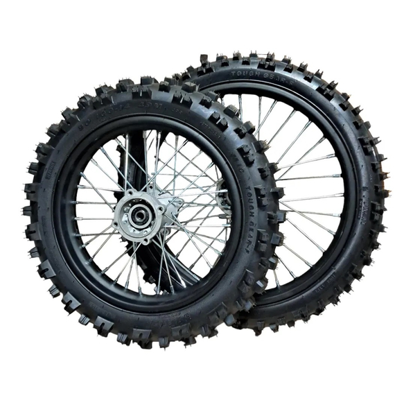 Koła 17/14 przód tył Junkai pitbike Pitgang 125XD Enduro 140XD Enduro