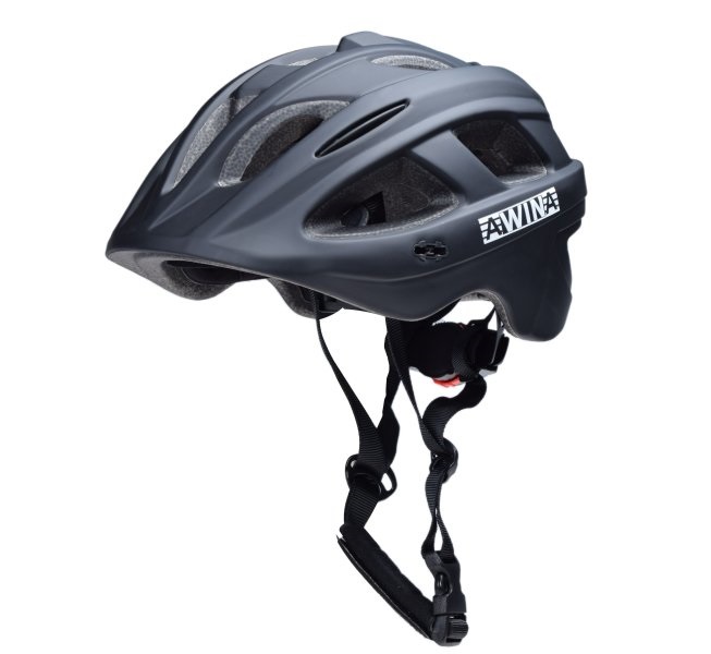 Kask rowerowy dziecięcy Awina by Moon czarny rozmiar M 53cm - 56cm