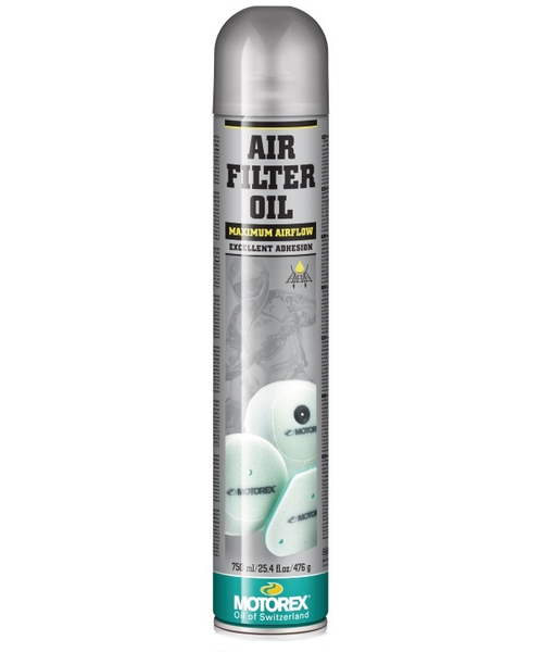 Motorex Spray Air Filter Oil olej do gąbkowych filtrów powietrza 750ml