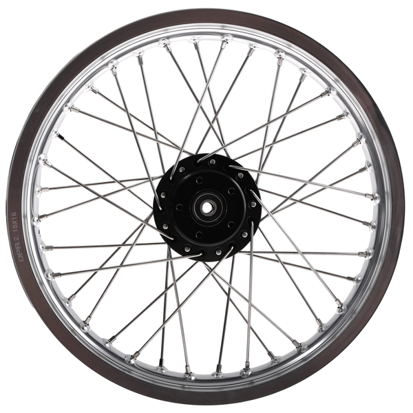 Koło jezdne 2,15x16 Simson S51 alu szprychy inox DPR