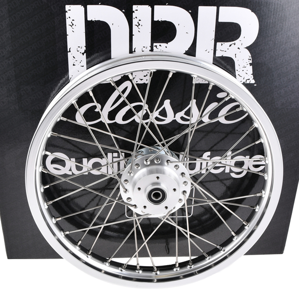 Koło jezdne 1,60x16 Simson S51 alu szprychy inox DPR