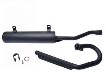 Tłumik + kolanko quad atv bashan bs250s-5 komplet