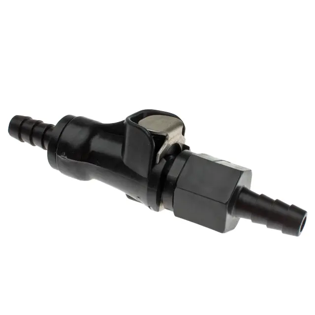 Szybkozłączka przewodu paliwa czarna 6mm Allpro