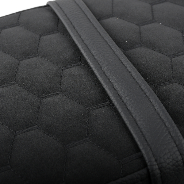 Siedzenie pikowane honeycomb czarne + czarne szwy Simson S50 S51 S70 DPR