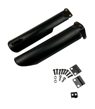 Osłony lag czarne pitbike Kayo TT 125 140 160 MRF 120 RC 140 RC-Z