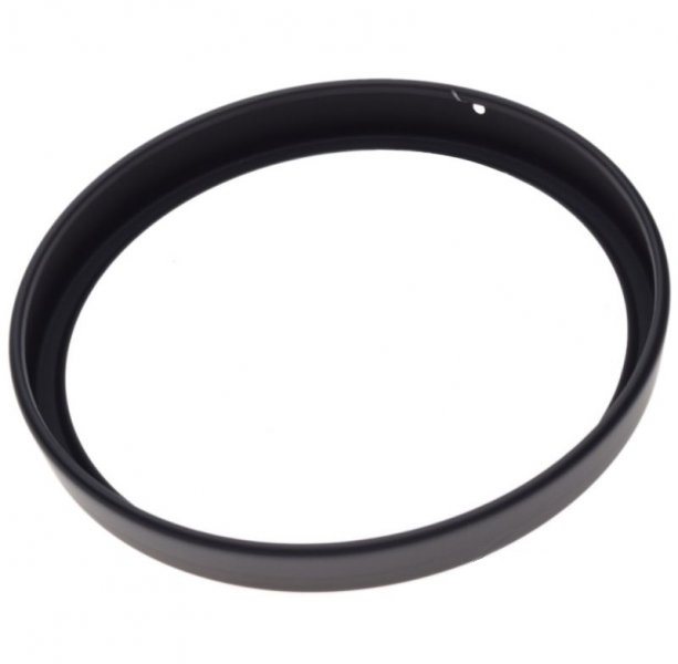 Ramka reflektora lampy przód czarna Simson SR50