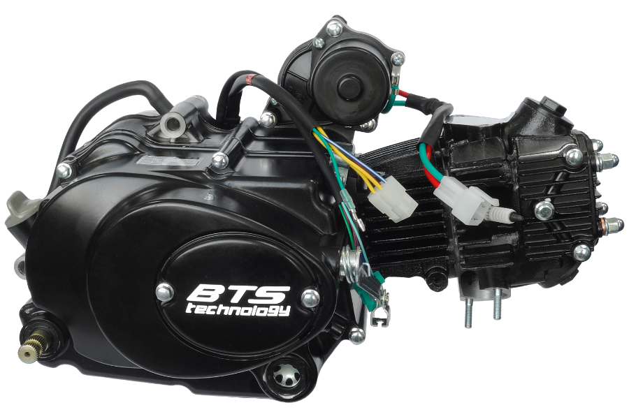 Silnik BTS poziomy 70cc 4T manual 4 biegowy do motoroweru