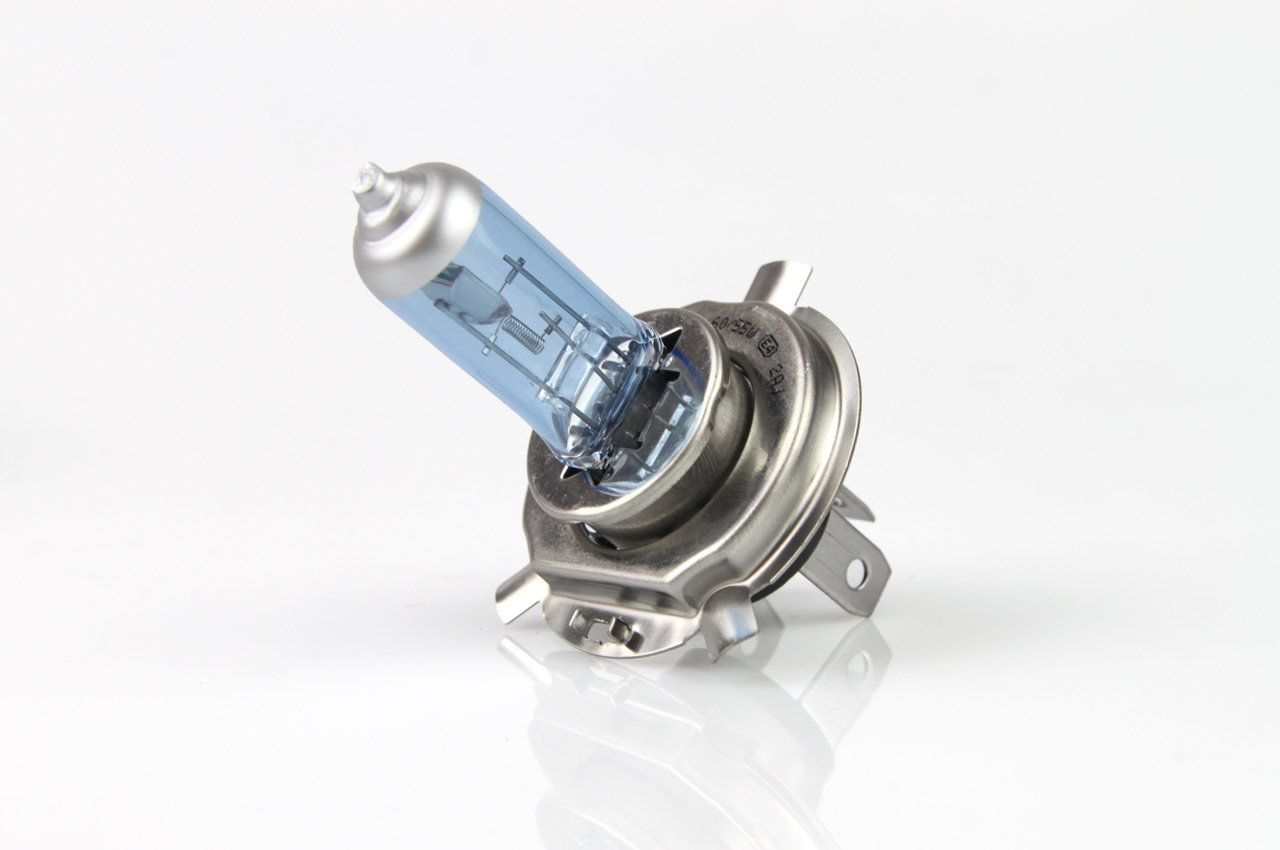 Żarówka H4 12V 60/55W Filtr UV E4 Super White