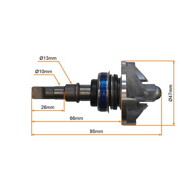 Pompa wody cieczy quad atv 200 250 Shineray Bashan Loncin Kinroad