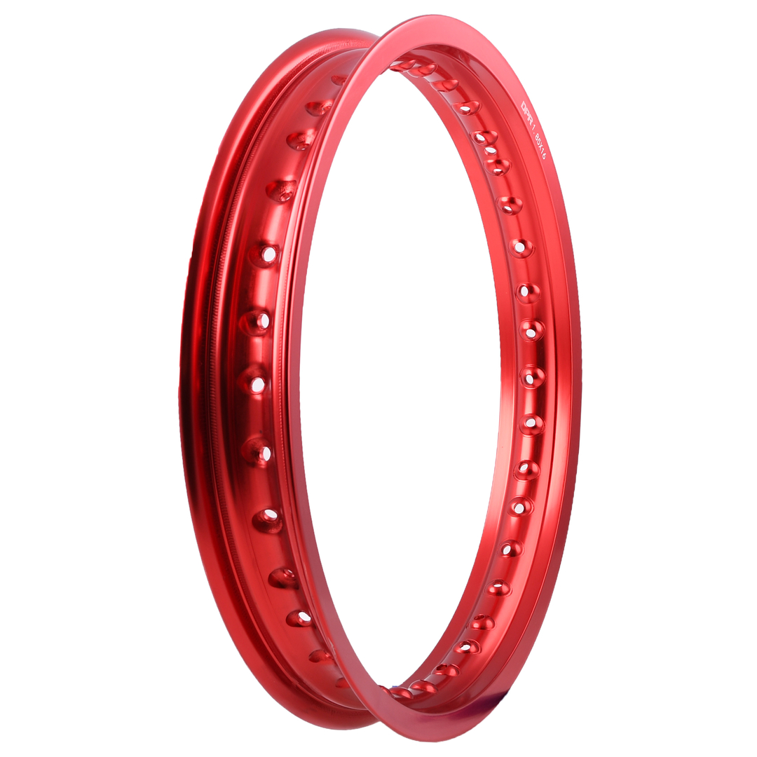 Obręcz koła 1,85x16 aluminiowa czerwona Simson MZ ETZ DPR Classic
