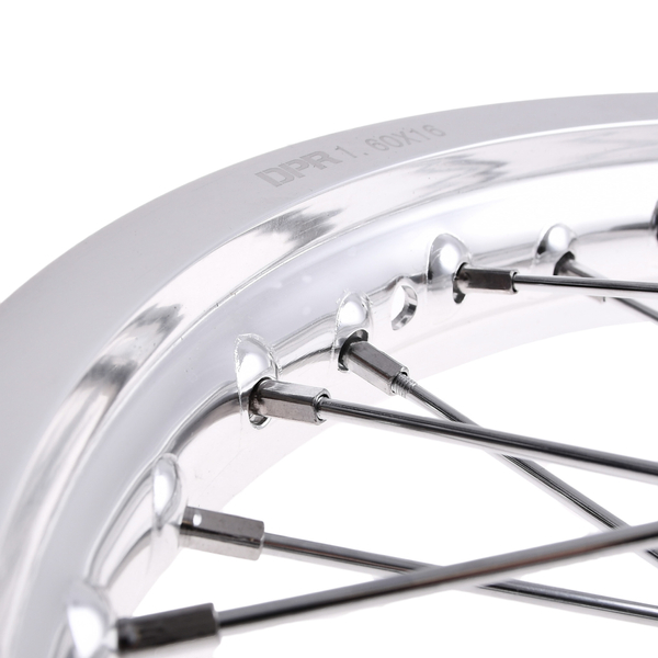 Koło jezdne 1,60x16 Simson S51 alu szprychy chrom DPR