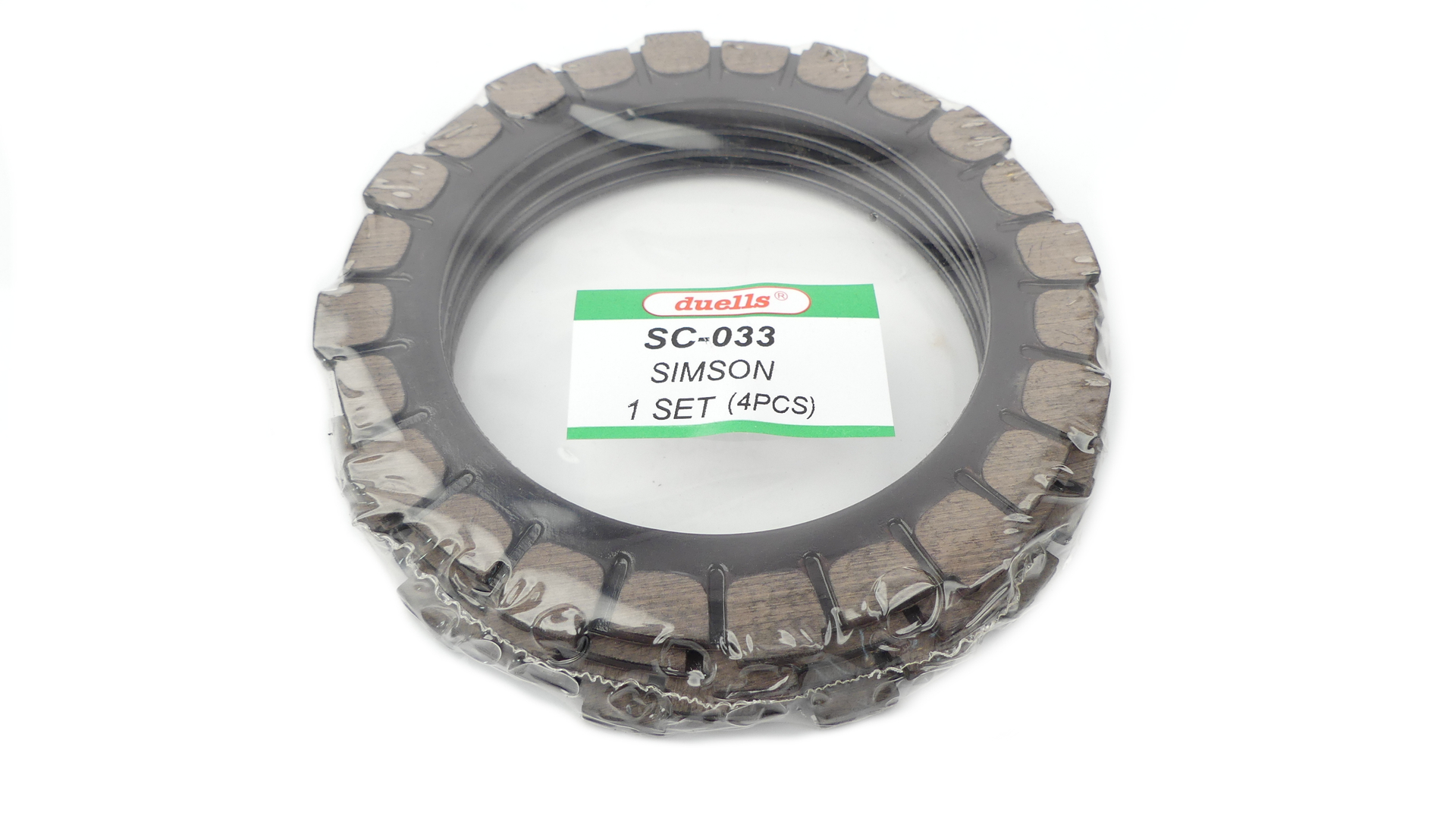 Duells Tarcze Sprzęgła Simson S51 SR50 4 Sztuki