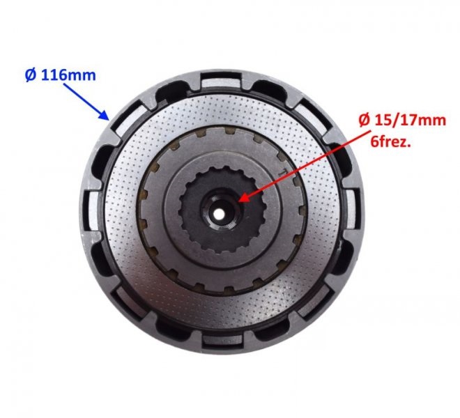 Sprzęgło silniki 154FMI Barton Junak Romet cross